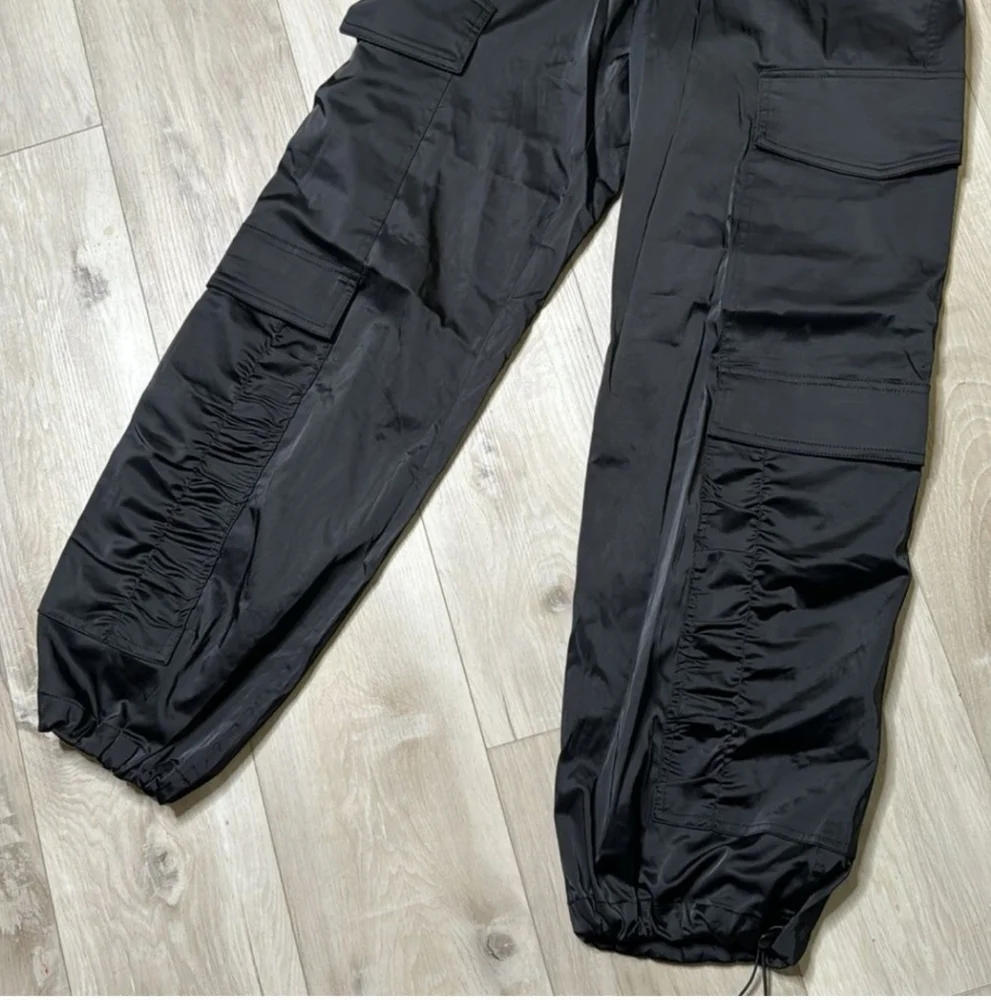 Zara satin cargo pants - Picture 4 of 7